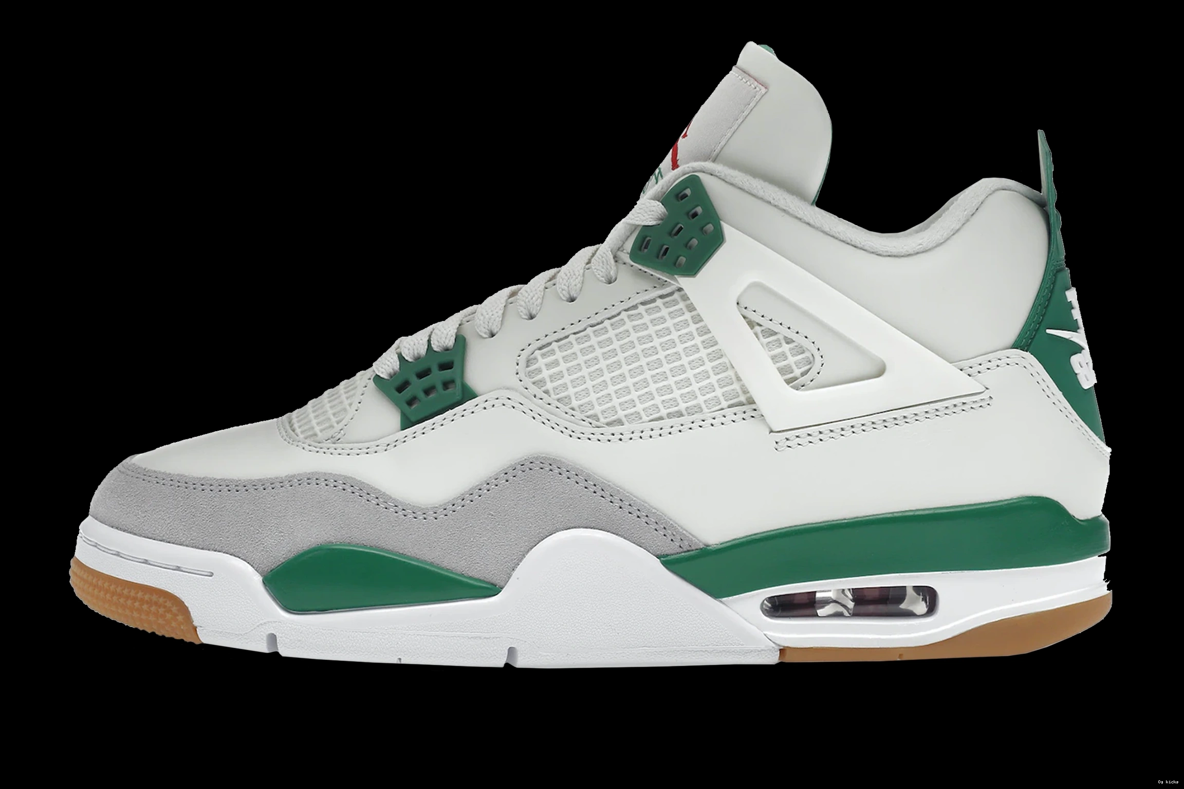 SB Air 4 Retro Green Jordan Nike Pine x 0713
